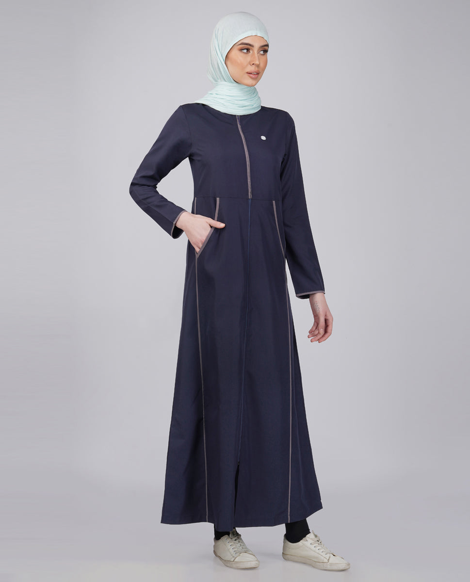 Smart Fashionista Navy Jilbab